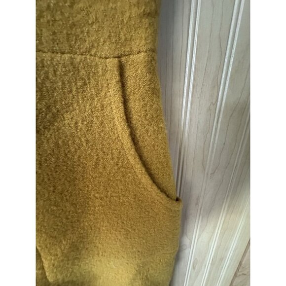 Anthropologie Sparrow 100% wool tweed jumper dress sz s knee length stretch zip - Picture 3 of 7